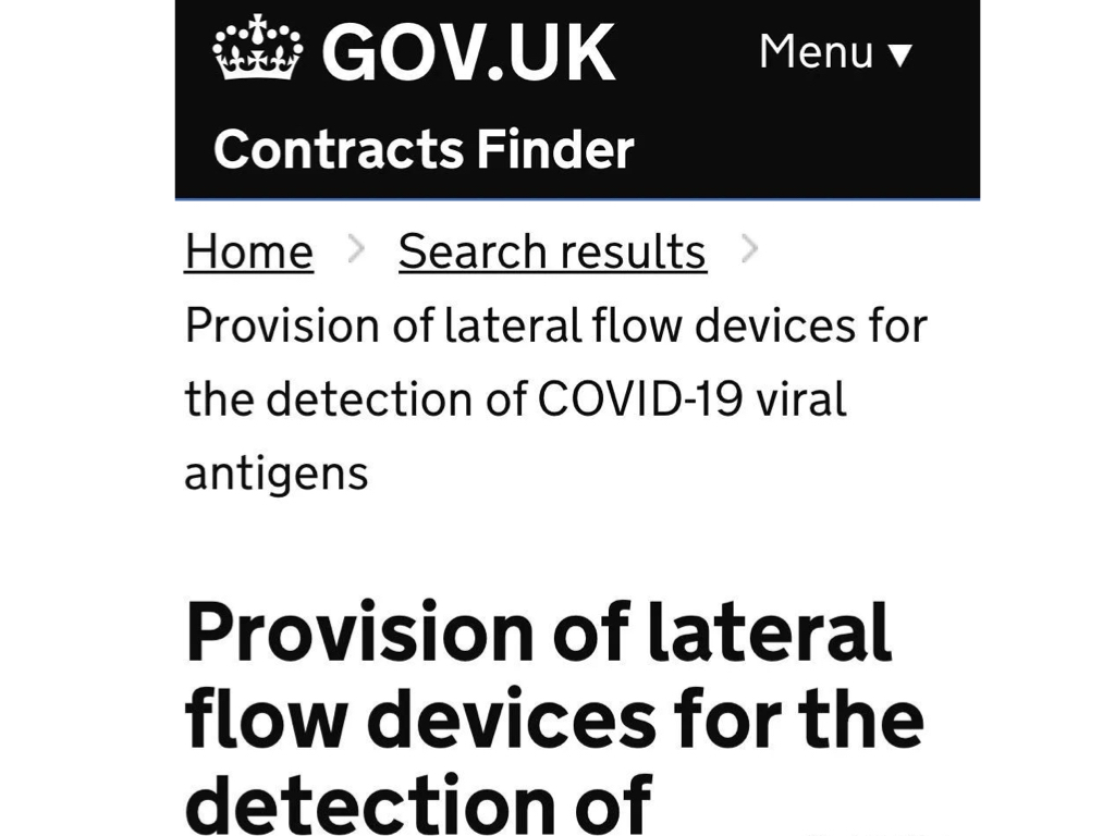 3 CN Companies Obtained 7.7 Billion CNY COVID-19 Antigen Order From Britain