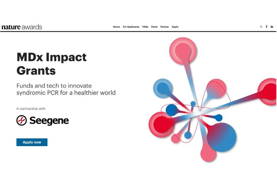 Seegene and Springer Nature Launch Nature Awards MDx Impact Grants to Innovate Syndromic PCR Diagnostic Assays